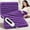 Dark Purple, variant on Heating Pad, Fast Heating With Dry & Moist Heat, 4 Heat Settings, 2-Hour Auto Shut-Off, Machine Washable, 12 X 24 Inch With Double-Sided Flannel, Heated Pad For Back, Neck, Shoulders