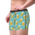 thumbnail image 2 of Balery Beer Calzoncillos bóxer para hombre, ropa interior de algodón suave y transpirable con cinturilla de nailon-X-Large, 2 of 5