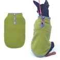 thumbnail image 1 of Dog winter warm clothing pet clothing dog clothing light fleece sleeveless pet bipod, 1 of 6