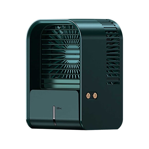 Mini Ventilador Portátil, Nuevo Refrigerador de Pulverización de Escritorio con Tanque de Agua de 3Ml, Aire Acondicionado Personal Alimentado Por Usb para Viajes de Oficina en Casa Y Uso Silencioso