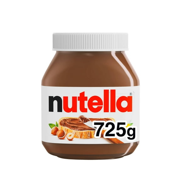 Pâte à tartiner au chocolat et aux noisettes Nutella, garniture parfaite pour les crêpes 725g