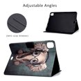 thumbnail image 5 of New iPad Pro 11 2020 Released Case, Allytech Slim Shell PU Leather Folio Kickstand Auto Sleep Wake Protection Shockproof TPU Inner Back Cover Case for Apple iPad Pro 11" 2nd Generation, Elephant, 5 of 8