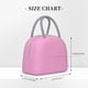thumbnail image 2 of Fotbe Pink Bolsa de Almuerzo con Estampado, Lonchera Aislada, Contenedor de Comida Reutilizable Tipo Cooler a Prueba de Fugas, 2 of 6