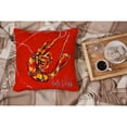 thumbnail image 4 of Carolines Treasures MW1347PW1414 Red Shrimp Fabric Decorative Pillow  14Hx14W multicolor, 4 of 4