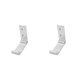 thumbnail image 2 of Eigraketly Ganchos de pared plegables Herrajes para muebles lisos a prueba de herrumbre Oficina Aluminio Bolsas de cocina Perchas Ropa Herramientas Type1 NO1 Eigraketly CBP391870, 2 of 5