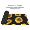 thumbnail image 4 of Pofeuu Sunflower (2) Print Desk Mat for Keyboard and Mouse，Computer Desk Matt for Desktop，Large Mouse Pad for Desk，Desk Pads on Top of Desks 12x31.5in, 4 of 8