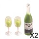 thumbnail image 1 of 2 Botellas De Bebida En Miniatura, Vajilla Realista Para Hacer Tú Mismo, Modelo, Regalo, Artesanía, 1 of 9