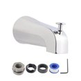 thumbnail image 1 of Grifo para bañera con caño SUPPLYGIANT™, ajuste en 4 direcciones, cromado, 1 of 9