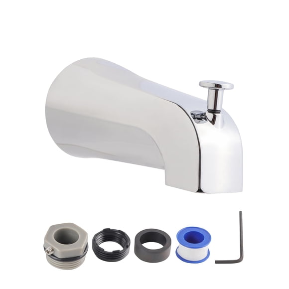Grifo para bañera con caño SUPPLYGIANT™, ajuste en 4 direcciones, cromado