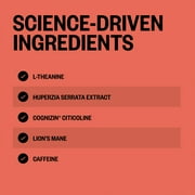 ONNIT Alpha BRAIN® Focus Shot، نكهة استوائية، زجاجات سعة 2.5 أونصة سائلة، 6 عبوات