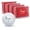 Pearl White, variant on Trust Bison Soft K5 Edition. Urethane Cover, Swing Speed Below 95 mph (White, 1 Dozen)