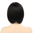 thumbnail image 4 of Onedor 10" Short Straight Hair Flapper Cosplay Costume Bob Wig (4#-Dark Brown), 4 of 7