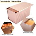 thumbnail image 4 of Pullman Loaf Tin - Non-stick Bread Tin With Lid For Baking, 4 of 5