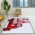 thumbnail image 2 of FREEAM Soft Rug Large Area Rugs, Watercolor Love Truck Comfortable Indoor Carpet, Baby Play Mat for Living Room Bedroom Nursery Home Decor Floor Mat 63x48inch, 2 of 6