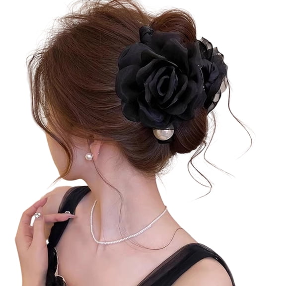 Modern Flower Claw Hair Clip Lightweight Comfortable For Women Girls