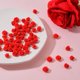 thumbnail image 4 of 80 dijes de rosas rojas talladas en cinabrio, ideales para la creación de bisutería, collares, pulseras y pendientes., 4 of 7