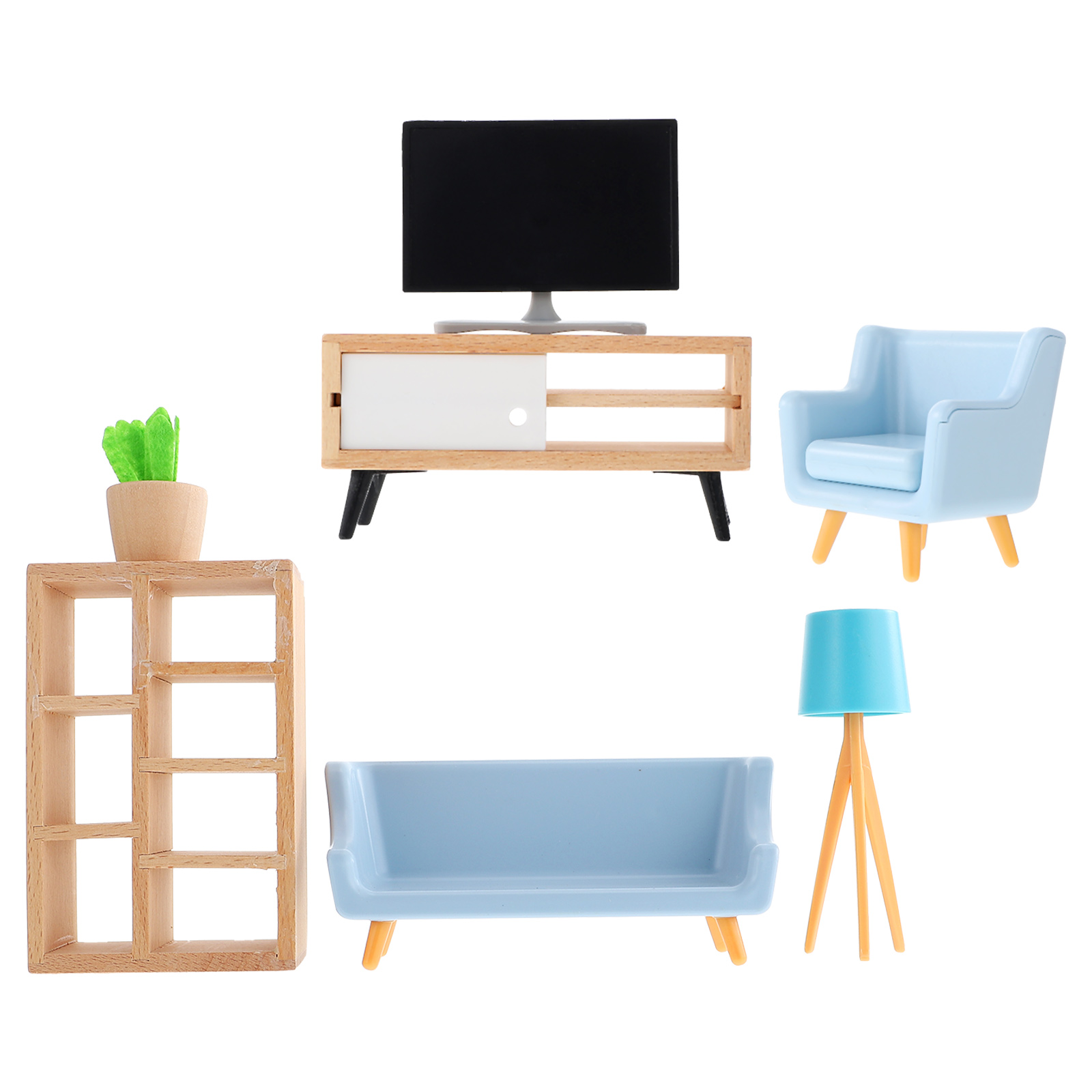 NUOLUX 1 Set Mini House Furniture Mini House Decoration Children Play