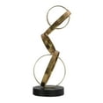thumbnail image 3 of The Zola Metal Cascading Circles Sculpture, 3 of 3