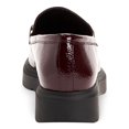 thumbnail image 2 of ALFANI Womens Maroon Chain Comfort Galilyao Round Toe Block Heel Slip On Loafers Shoes 7.5 M, 2 of 4