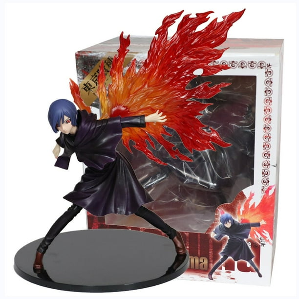 Figura de acción del Anime Tokyo Ghoul, Kaneki Ken Touka Kirishima, figura de PVC de 25CM, estatuilla del despertar de Kaneki Ken, generación de la oscuridad Fivean unisex