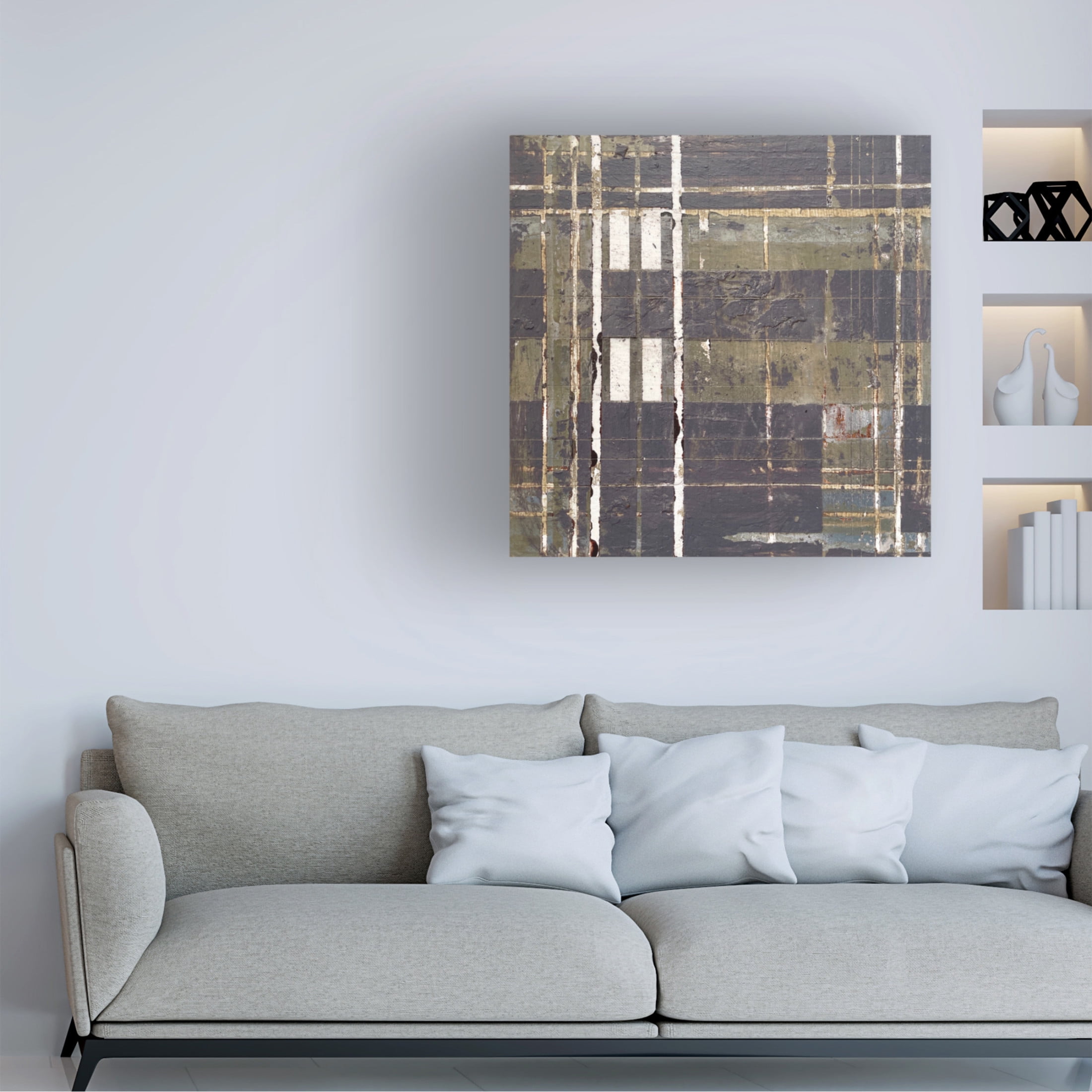 Trademark Fine Art Erin McGee Ferrell Night City Lights II Canvas Wall Art