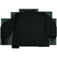 thumbnail image 1 of Petra Roc BSW-S1-2X Black Fleece Work Jacket 2 Zipped Slash Pockets Elastic Cuff Shock Cord Adjustment At The Bottom, 2X, 1 of 1