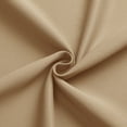 thumbnail image 6 of MKHILL Vela Gold Short Blackout Curtains 36 Inch Length 2 Panels, Room Darkening Thermal Insulated Rod Pocket Small Tier Curtains for Kitchen Bathroom Camper RV, Each 30"W x 36"L, Gold, 6 of 10