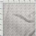 thumbnail image 2 of oneOone Georgette Viscose Brun Clair Tissu Triangle Forme Géométrique Robe Matériel Tissu Imprimé Tissu par la Cour 42 Pouces de Large, 2 of 4