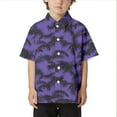 thumbnail image 1 of Chemise Décontractée de Plage pour Enfants Confortable Tendance Commerce Extérieur Col Boutonné Manches Courtes, 1 of 3