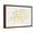 Brown Frame, variant on Art.com Switzerland Political Map Stretched Canvas Print Wall Art by Peter Hermes Furian, 18" x 12"