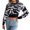 Black, variant on Vedolay Long Sweaters for Women 2023 Casual Turtleneck Long Sleeve Striped Loose Pullover Sweater,Blue S