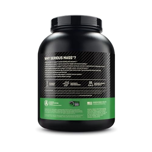 Amazon.com: Optimum Nutrition Serious Mass, Weight Gainer