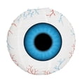 thumbnail image 1 of Farol de papel colgante de Halloween, farol de papel con forma de globo ocular, adorno colgante reutilizable espeluznante para jardín, hogar, fiestas Azul, 1 of 8