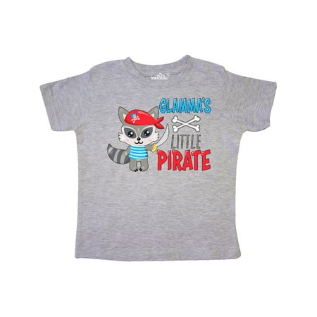 

Inktastic Glamma s Little Pirate Cute Raccoon with Sword Gift Toddler Boy or Toddler Girl T-Shirt