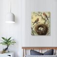 thumbnail image 4 of ERAPDAUR  Birds Pictures Wall Decor Spring Hummingbird Canvas Wall Art Farmhouse Bird Botanical Art Prints Bird Nest Eggs Poster Birds Themed Vintage Art for Bedroom Living Room 16x20 in, 4 of 5