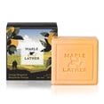 thumbnail image 1 of Jabón en barra de triple molienda Maple & Lather con manteca de karité, aroma de naranja y bergamota, hidratante, de larga duración, de origen sostenible, 209 g, fabricado en Provenza, Francia, 1 of 5