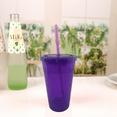 thumbnail image 4 of Heily Gobelet à Double Paroi, Tasse à Café Glacé Réutilisable, Transparent, Plastique, Ensemble de 1, 4 of 5