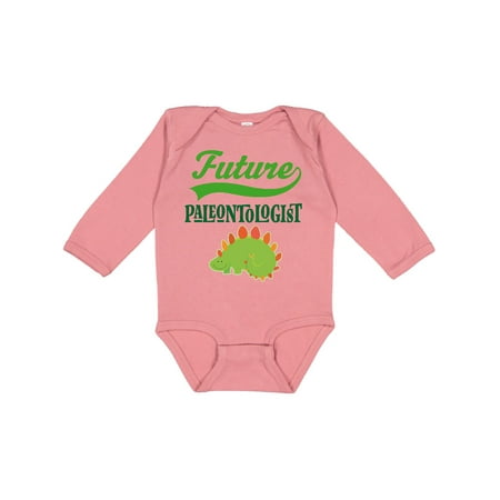 

Inktastic Future Paleontologist Dinosaur Gift Baby Boy or Baby Girl Long Sleeve Bodysuit