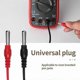 thumbnail image 4 of 16-Piece Super Sharp Multimeter Test Leads, Silicone Test Leads for Electronic Testing, Black Silver-Silver Red, 4 of 5