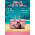 thumbnail image 4 of Disney Moana Kids Duffle Bag 16.5"  Travel & Sports Bag with Zipper Pocket, Mesh Side Pockets & Shoulder Strap, 4 of 6