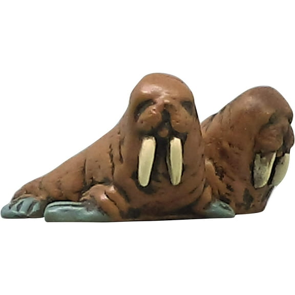 1995 Merry Walruses (Miniature) Hallmark Keepsake Christmas Tree Ornament - QXM4057