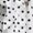 White, variant on Women's Summer Polka Dot Print Loose Fit Tie Waist Short Sleeve Ruffle Dress