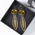 thumbnail image 4 of Oranges Vintage Copper Crown-Shaped Bookmarks: Stainless Steel Reading Accessories, Gifts for Book Lovers - Set of 2 Bookmarks, 4 of 5