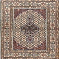 thumbnail image 1 of Ahgly Company Machine Washable Indoor Square Traditional Sepia Brown Area Rugs, 5' Square, 1 of 7