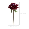 thumbnail image 2 of BESTYASH Accesorio Para Peinado Rojo Con Floral Para Largo En Eventos Formales, 2 of 8