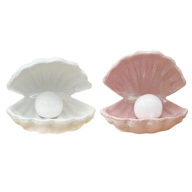 2x 3D Shell LED Lámpara organizadora de almacenamiento de lámpara con baterías Guardería