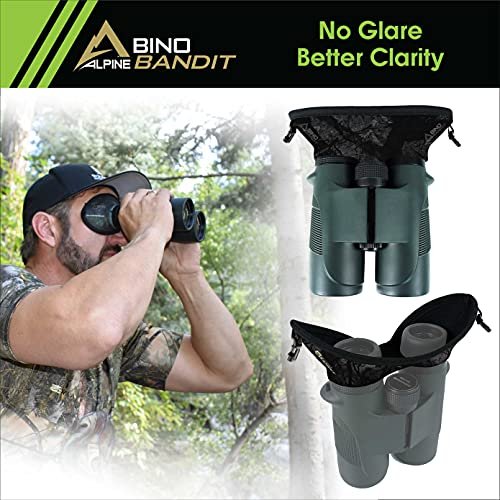 Alpine Innovations Bino Binit Binocular Cover, Stealth Shadow, One Size