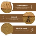 thumbnail image 4 of Woven Storage Basket Practical Sewing Supplies Storage Box Sundries Storage Basket, 4 of 8