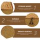 thumbnail image 4 of GOOHOCHY Canasta de almacenamiento tejido Ceta de almacenamiento de caja de almacenamiento práctico Caja de almacenamiento, 4 of 8