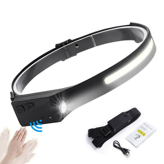 EGOT Motion Sensor LED 1200 Lumens Headlamp with USB Charging Cable